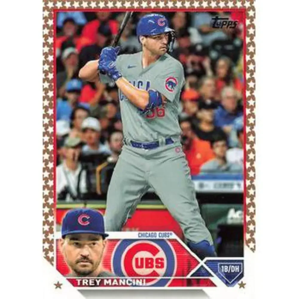 2023 Topps Gold Star Gold Star Trey Mancini #593 Chicago Cubs